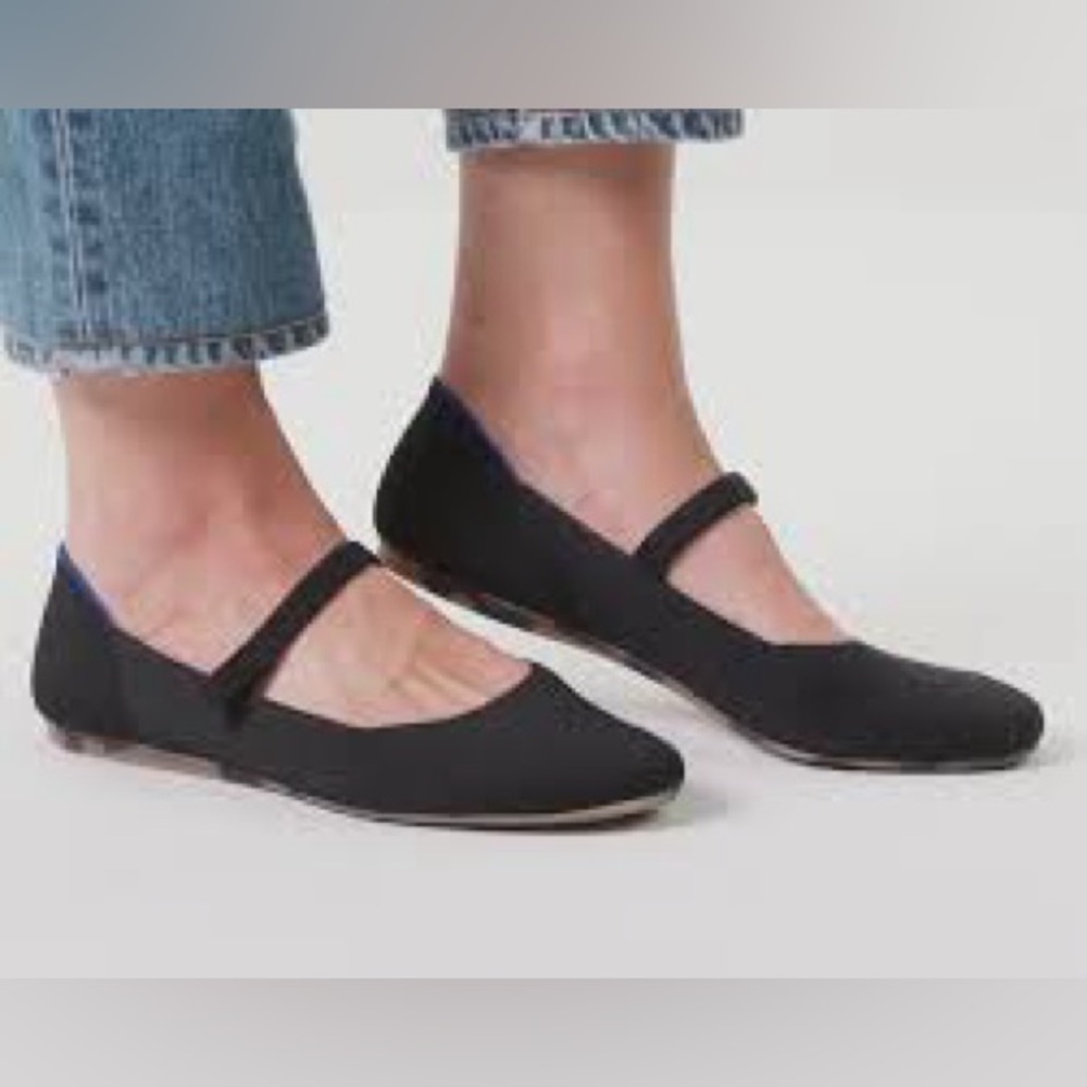 Rothy’s black Maryjane size 8.